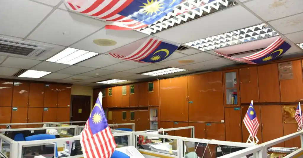 Tema Bendera di Cubicle