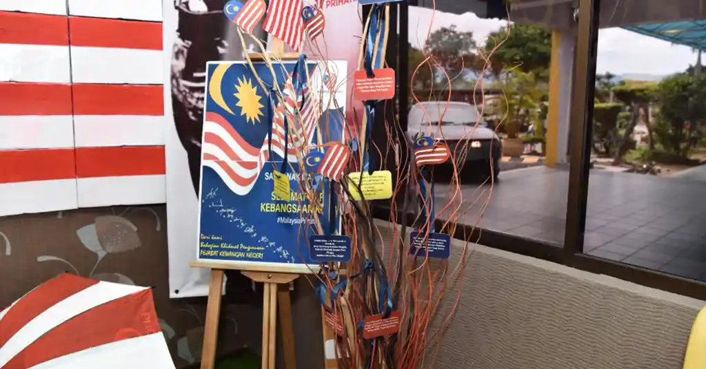 Tema Sudut Pesanan Patriotik