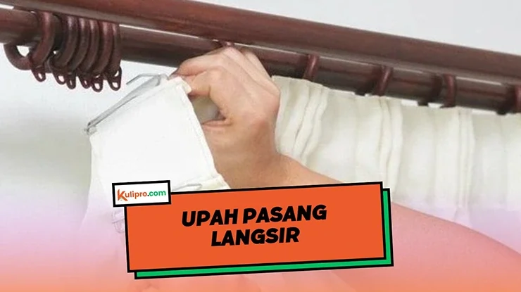 Upah Pasang Langsir