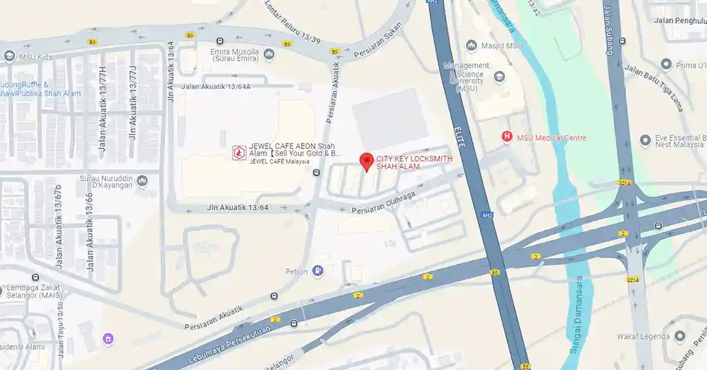 1. City Key Locksmith Shah Alam