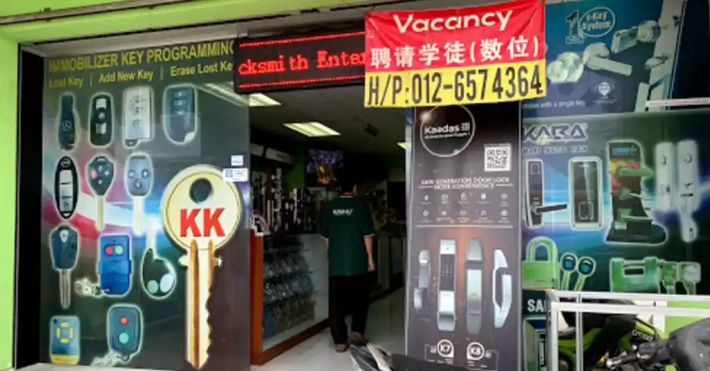 1. KK Key And Locksmith Enterprise