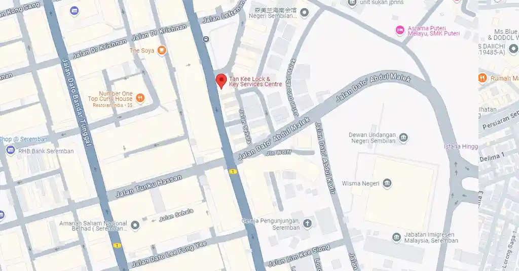 2. Tan Kee Lock & Key Services Centre