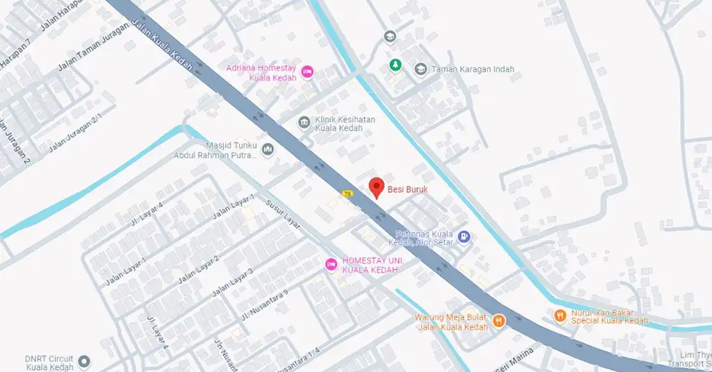 3. Besi Buruk Taman Sepakat