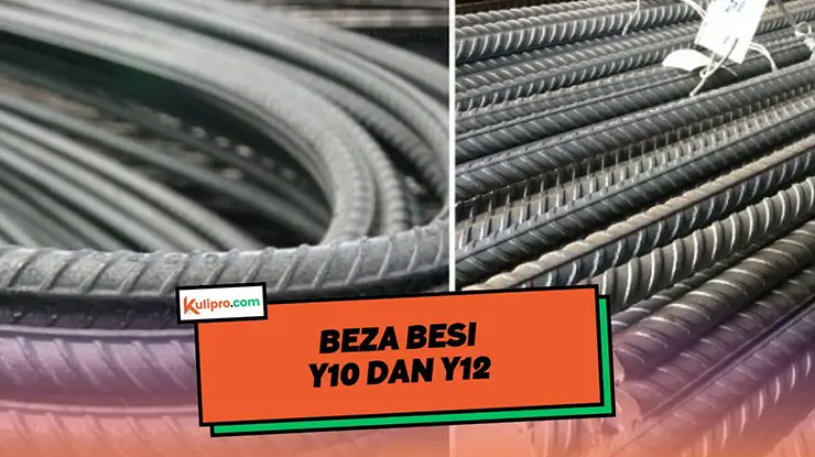 Beza Besi Y10 dan Y12