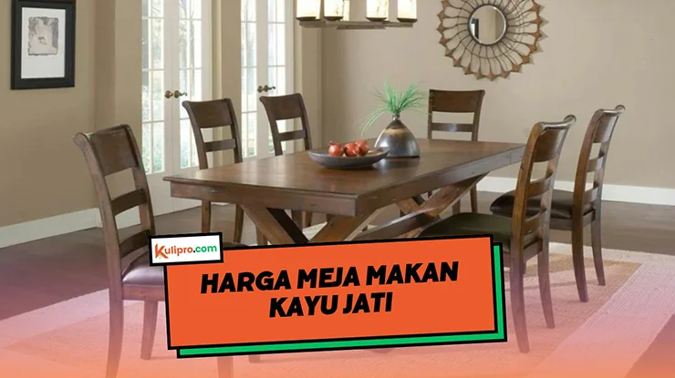 Harga Meja Makan Kayu Jati