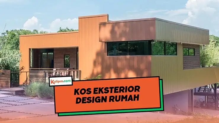 Kos Eksterior Design Rumah