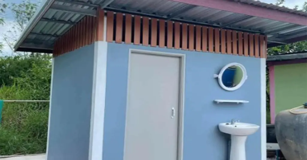 Langkah Pembinaan Tandas Luar