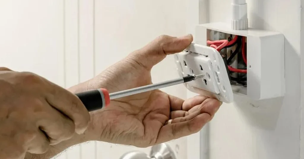 Proses Pemasangan Plug Point