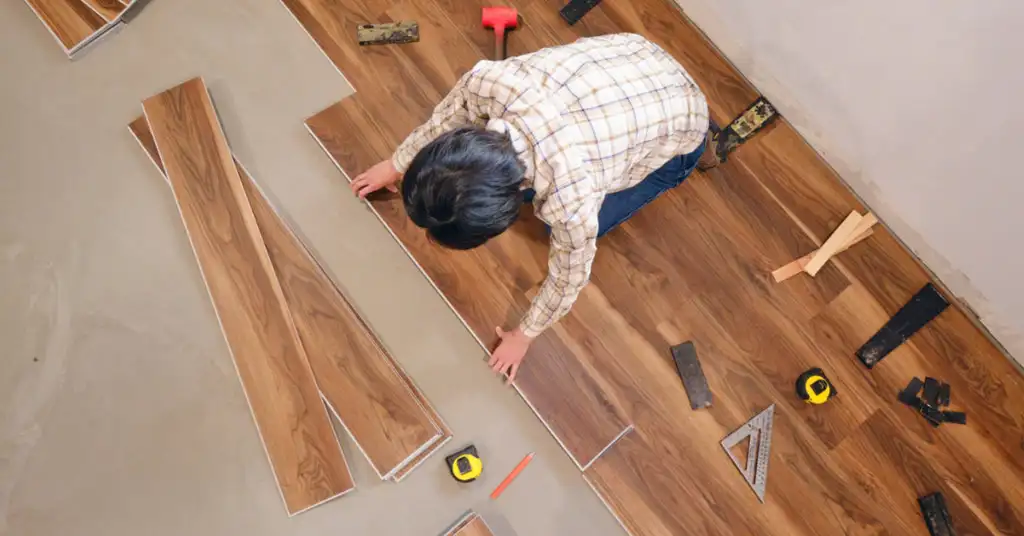 Proses Pemasangan SPC Flooring