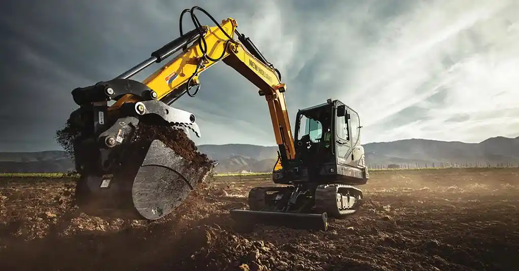 1. Jentera Penggali (Excavators)