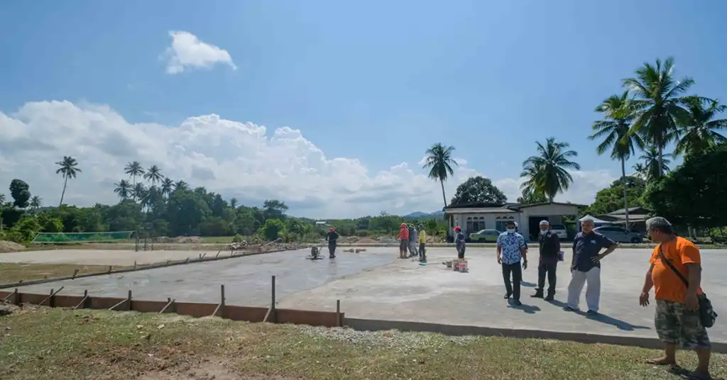 Anggaran Kos Pembinaan Gelanggang Futsal