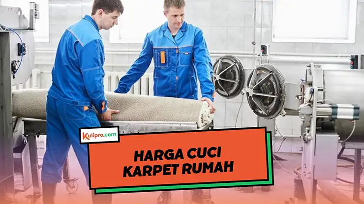 Harga Cuci Karpet Rumah