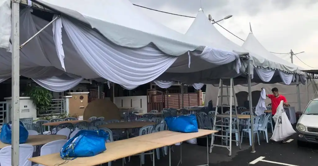 Perbandingan Harga Sewa Khemah Mengikut Lokasi