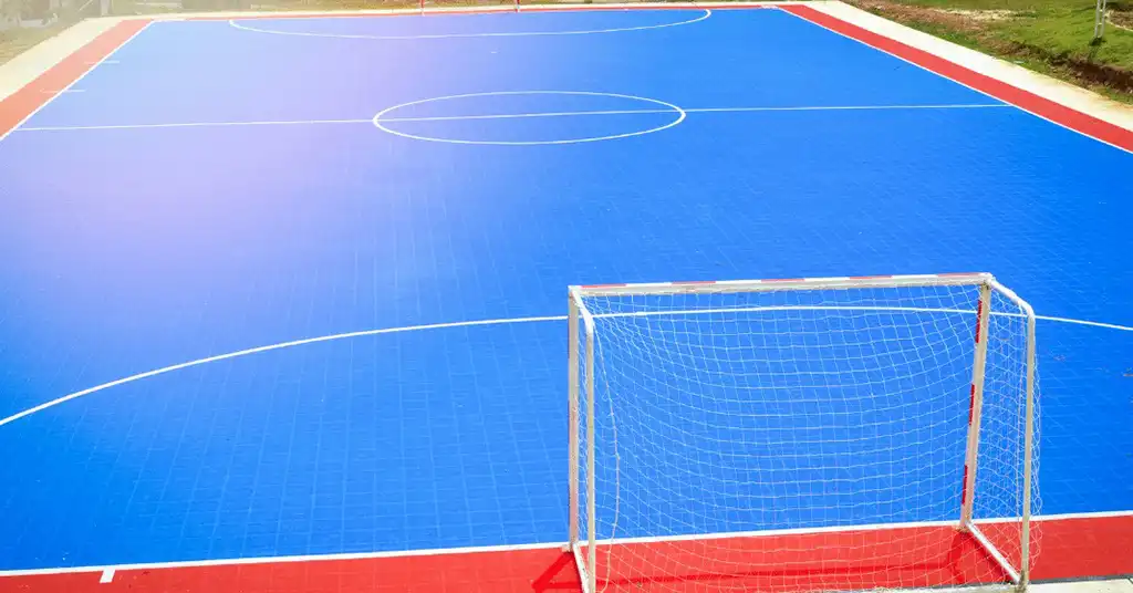 Proses Pembinaan Gelanggang Futsal