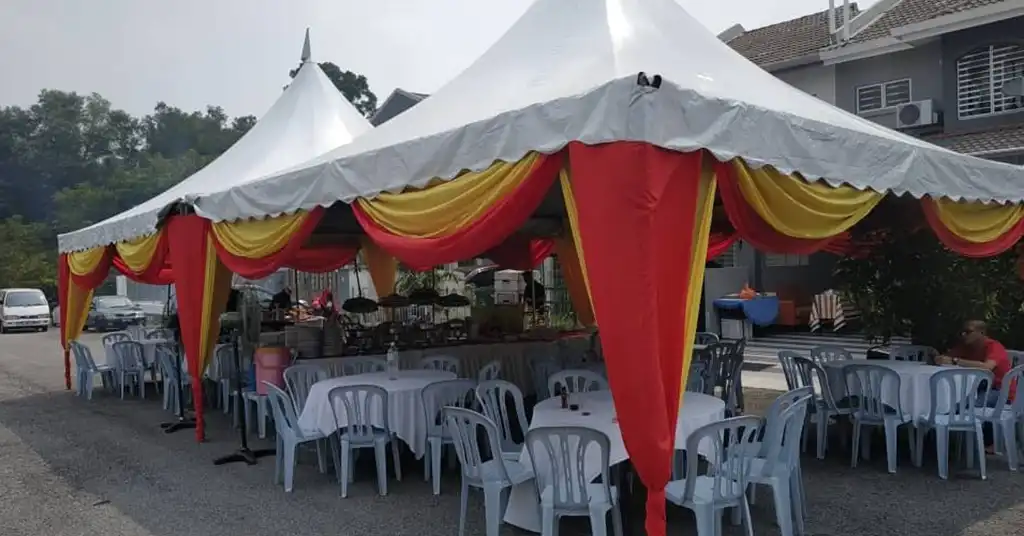 Senarai Harga Sewa Khemah Kahwin