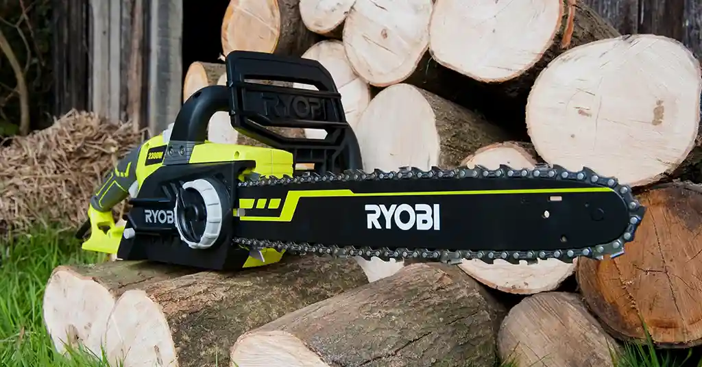 6. Ryobi RCS2340 Electric Chainsaw