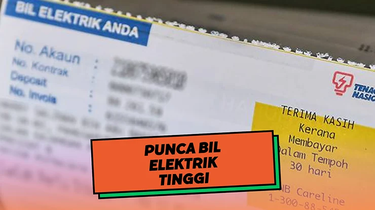 Punca Bil Elektrik Tinggi