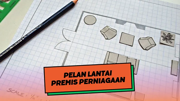 Pelan Lantai Premis Perniagaan