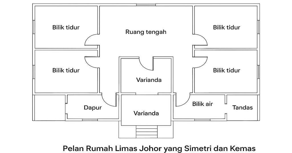 Pelan Rumah Limas Johor