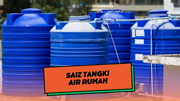 Saiz Tangki Air Rumah