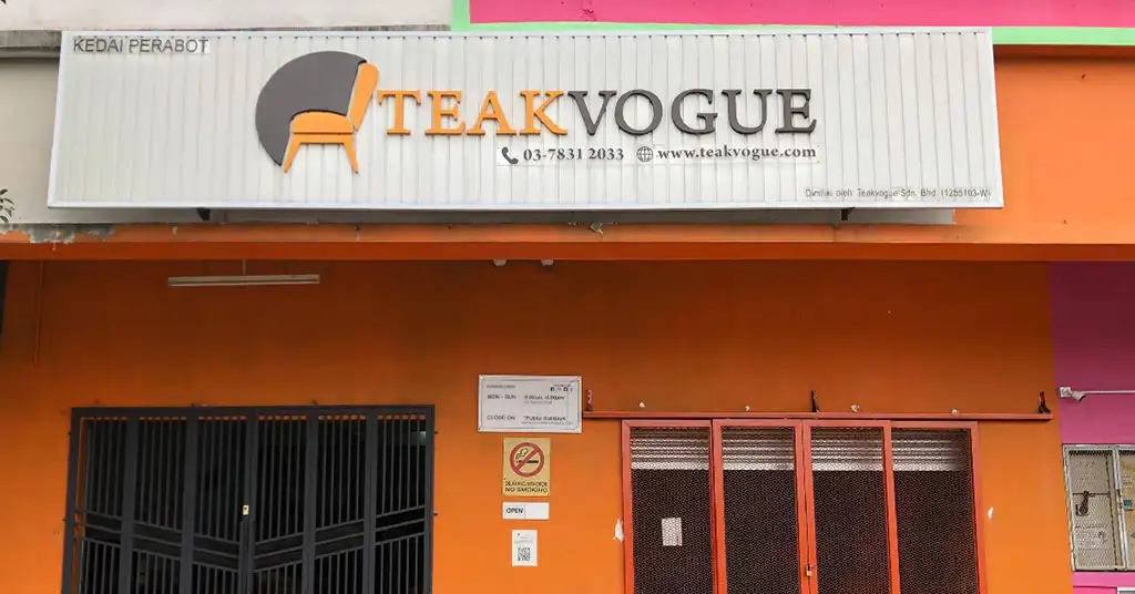 8. TeakVogue Furniture