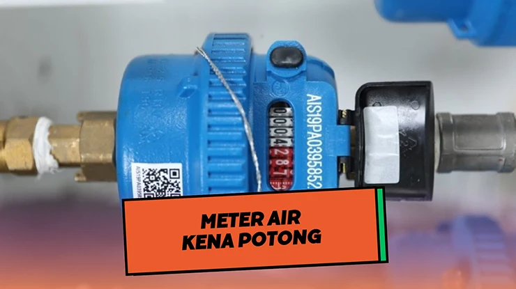 Meter Air Kena Potong